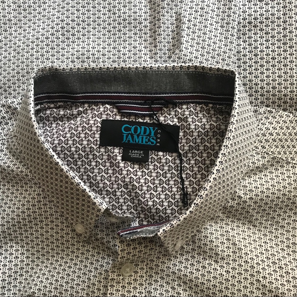 CODY JAMES CORE MEN’S GEO PRINT LONG SLEEVE